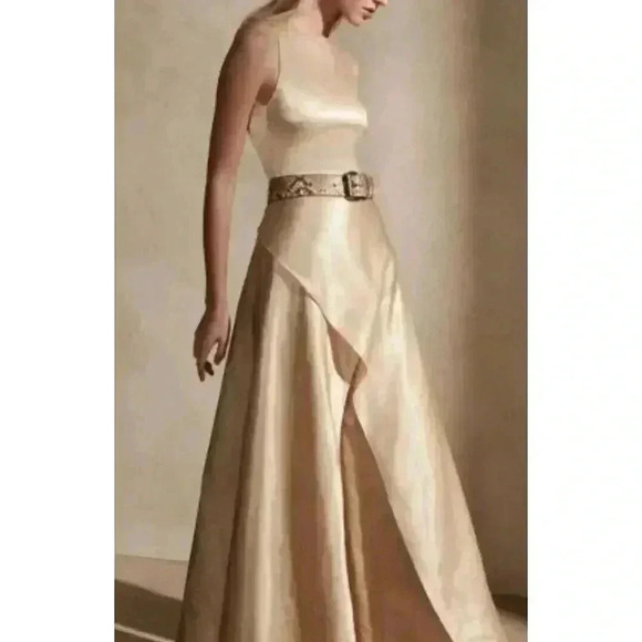 Ralph Lauren Collection Purple Label Gown Jumpsuit Runway Maxi Dress runway XS S - Picture 4 of 15